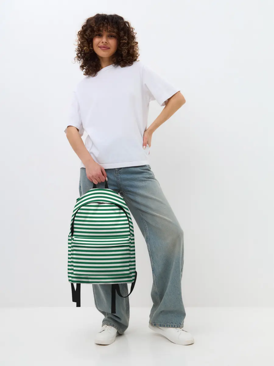 Рюкзак джинсовый / Тельняшка пограничных войск