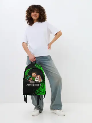 Рюкзак джинсовый / MINECRAFT