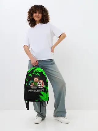 Рюкзак джинсовый / MINECRAFT