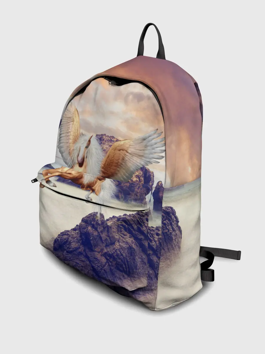 Рюкзак джинсовый / Sea Sunset Horse