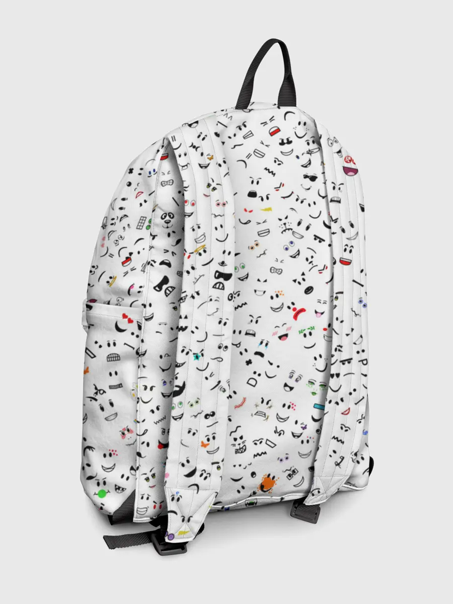 Рюкзак джинсовый / Rolbox лица