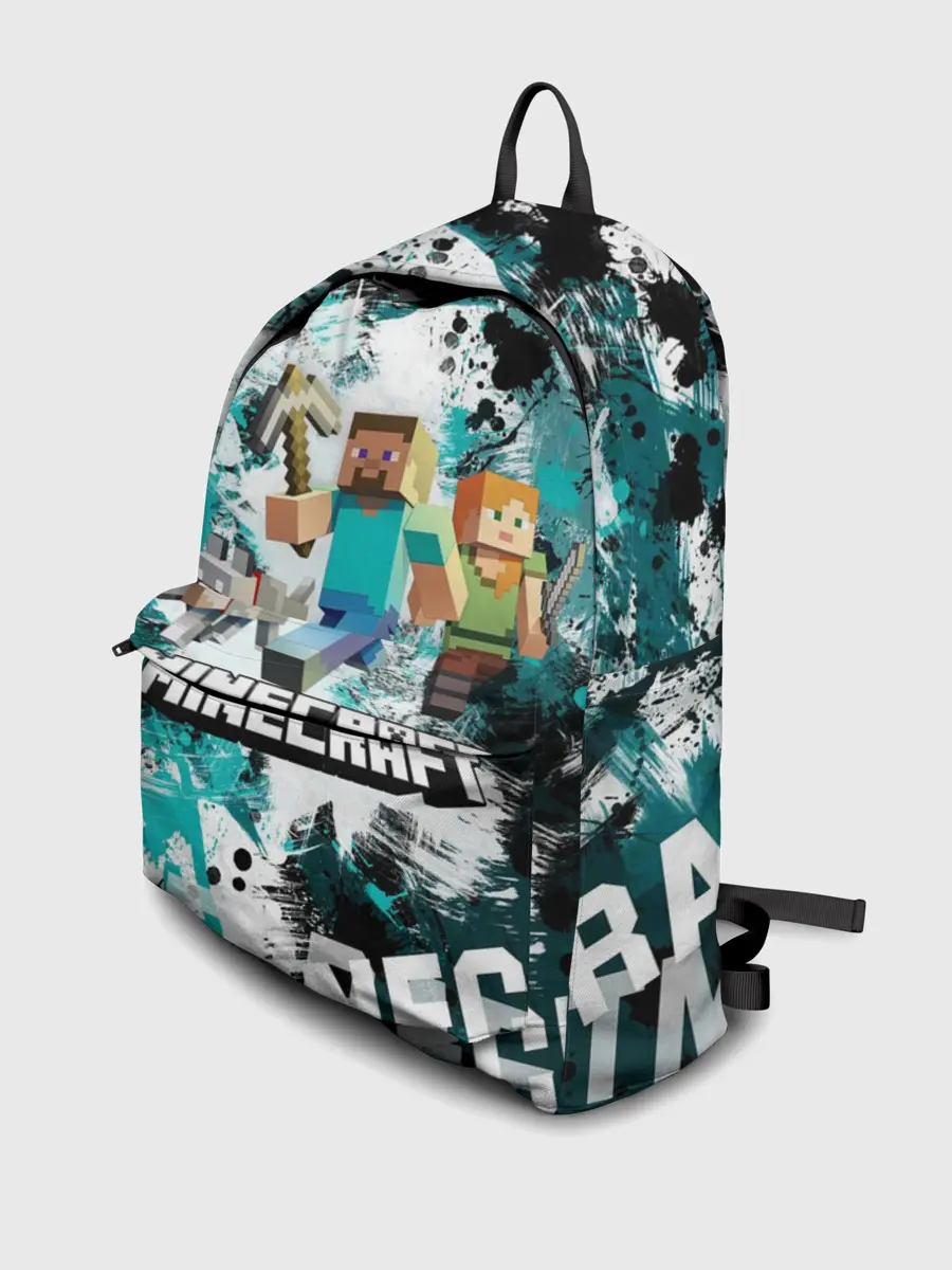 Рюкзак джинсовый / Minecraft / Майнкрафт