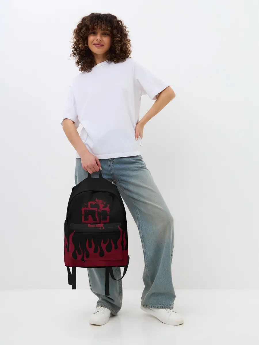 Рюкзак джинсовый / Rammstein