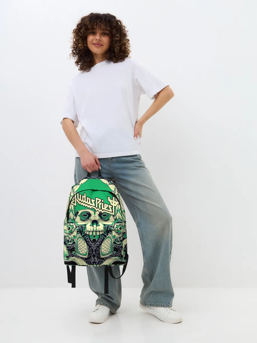 Рюкзак джинсовый / JUDAS PRIEST | ДЖУДАС ПРИСТ