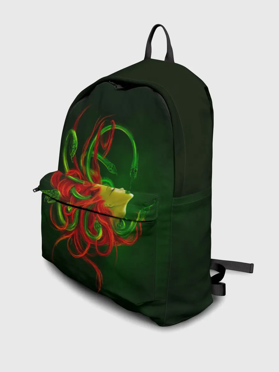 Рюкзак джинсовый / Медуза Горгона