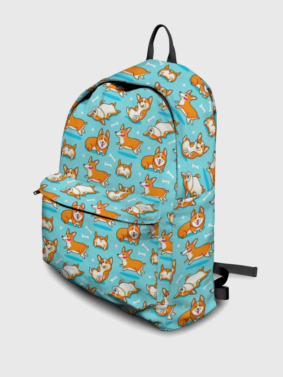 Рюкзак джинсовый / Корги