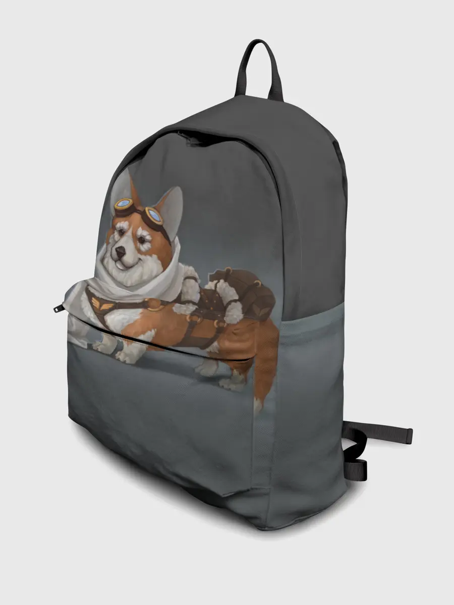 Рюкзак джинсовый / КОРГИ ПИЛОТ