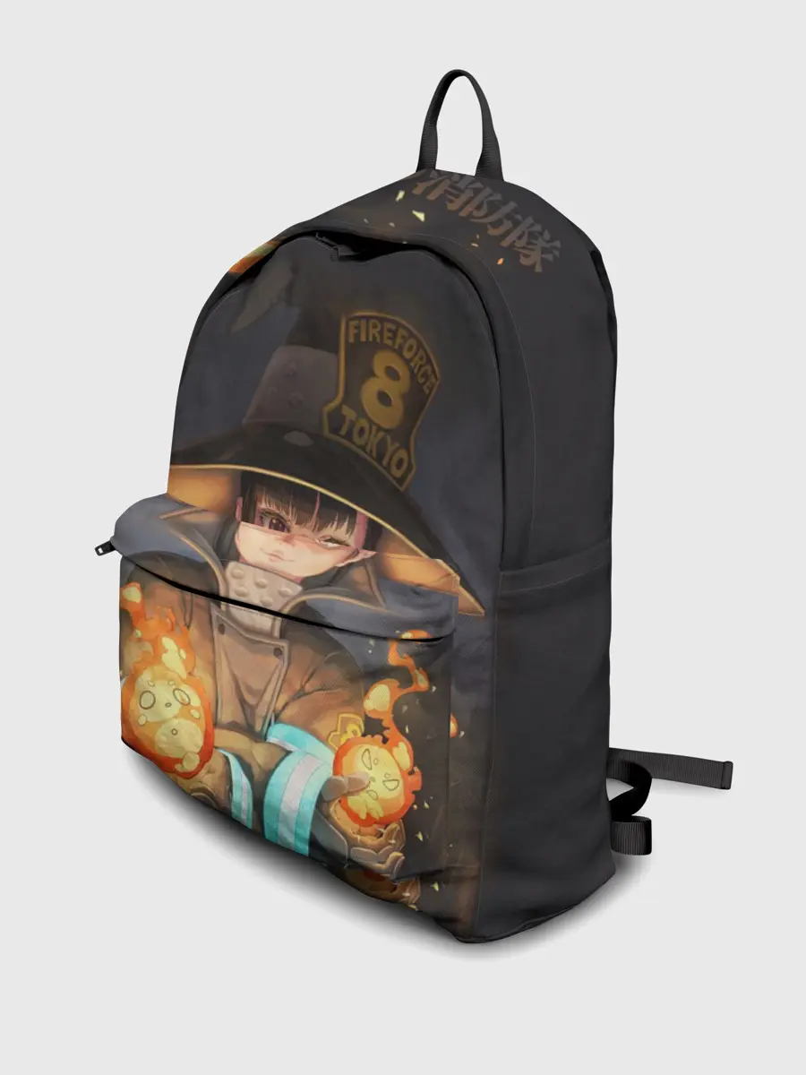 Рюкзак джинсовый / enenno shouboutai Fire Force