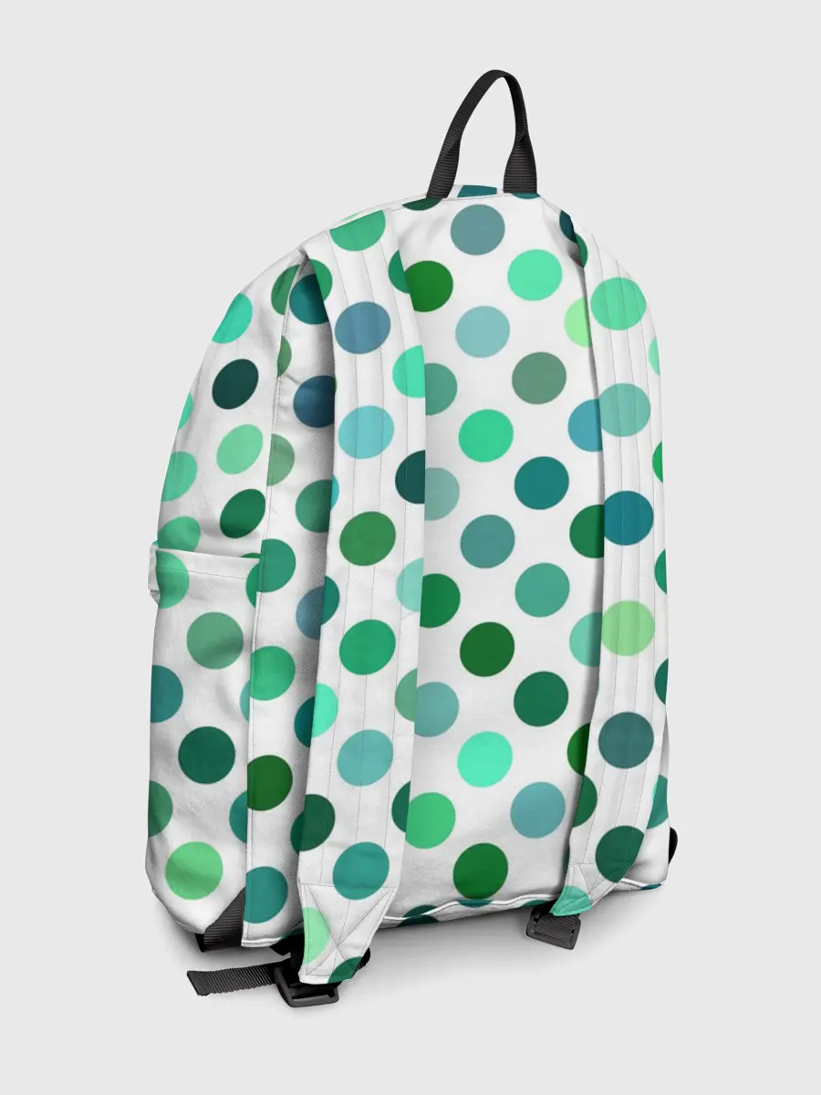 Рюкзак джинсовый / Горох