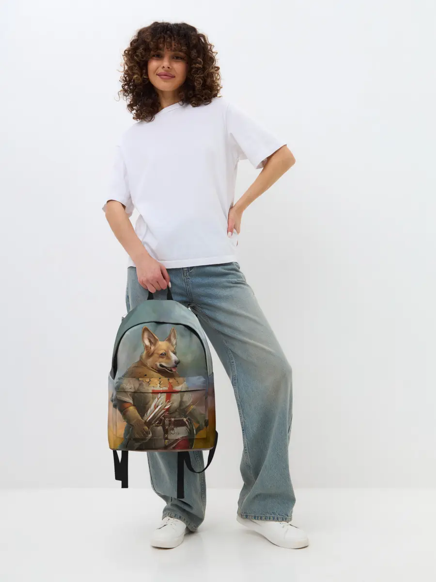 Рюкзак джинсовый / КОРГИ ЛУЧНИК