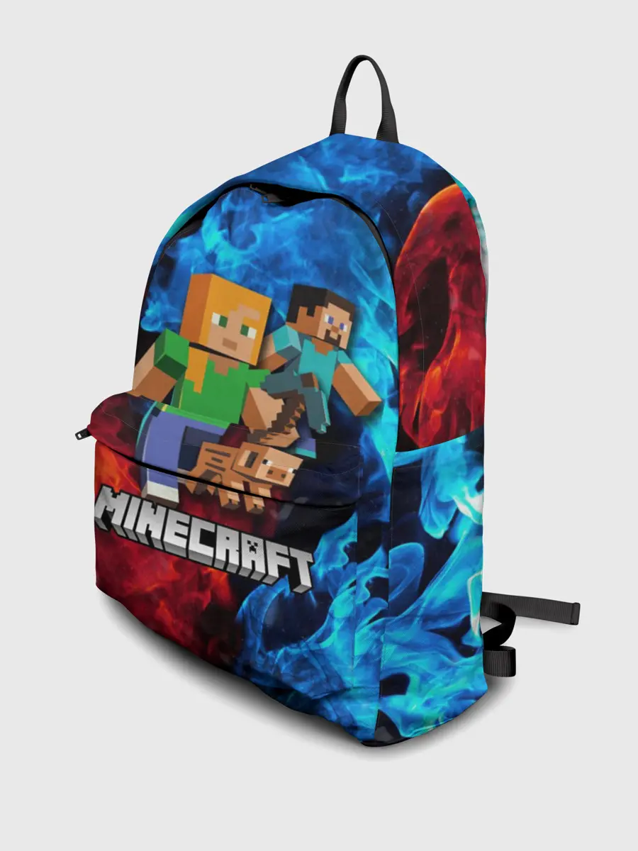 Рюкзак джинсовый / Minecraft / Майнкрафт