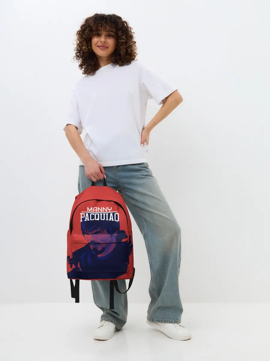 Рюкзак джинсовый / Manny Pacquiao