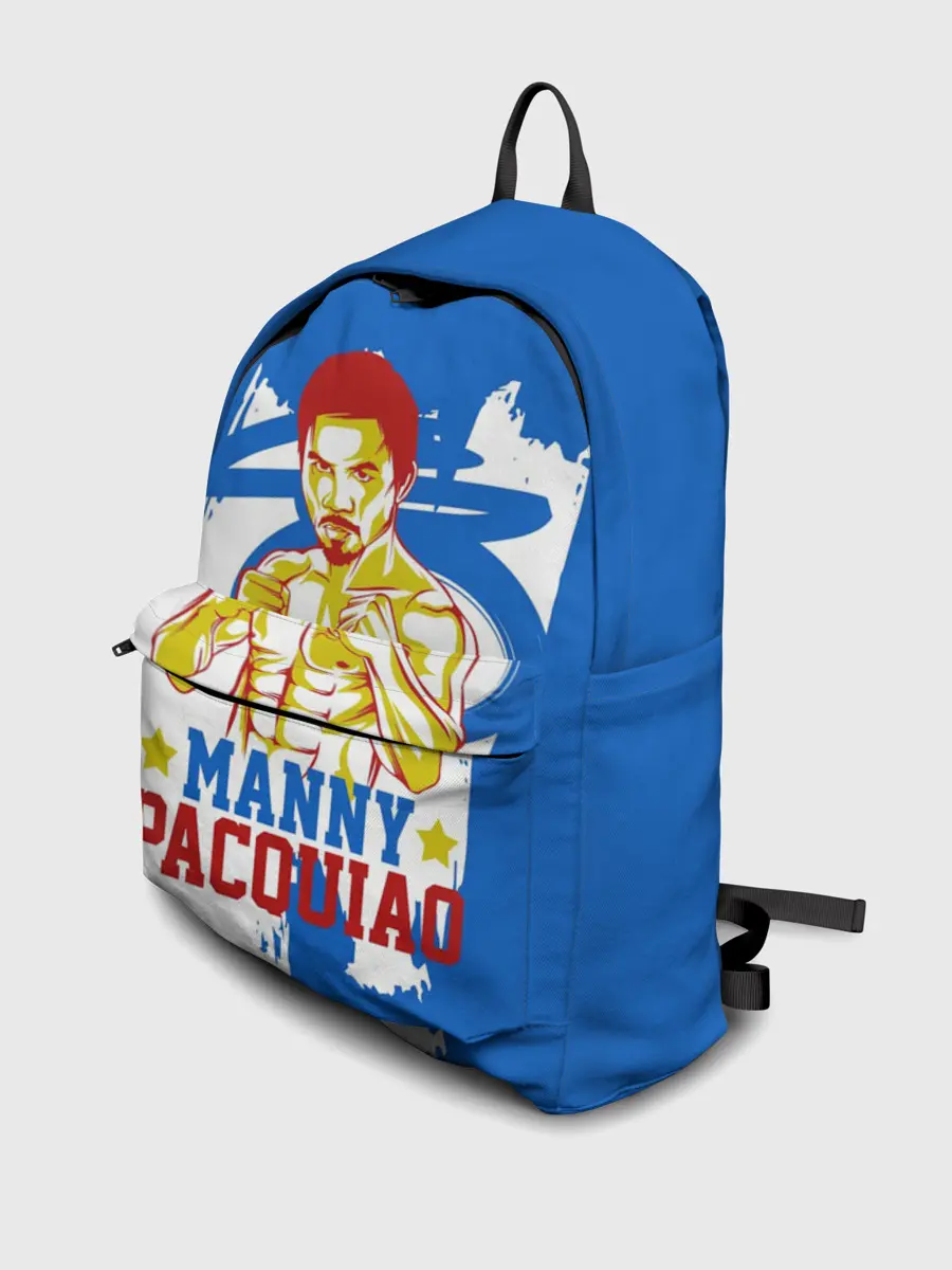 Рюкзак джинсовый / Manny Pacquiao