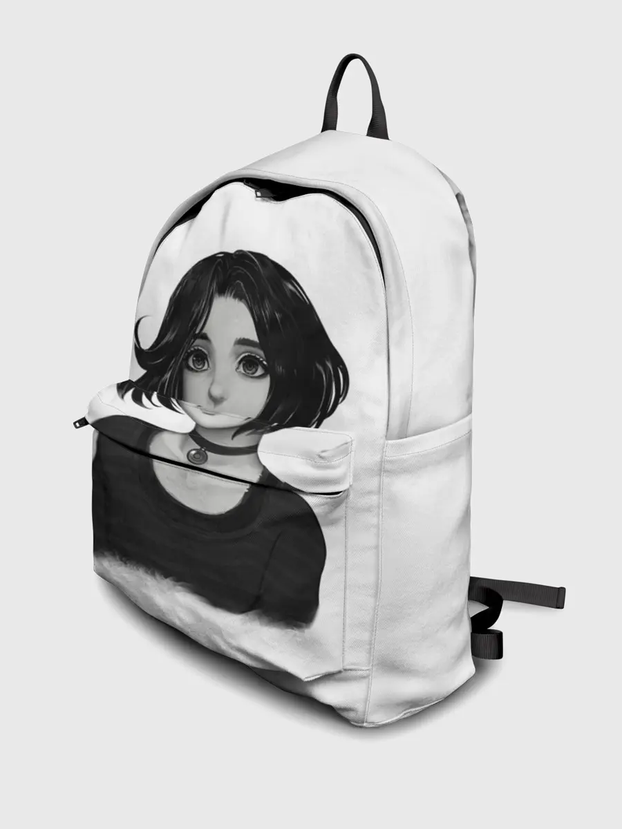 Рюкзак джинсовый / Девушка Думер