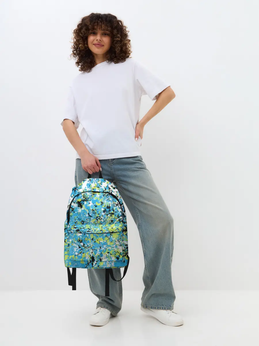 Рюкзак джинсовый / Абстракция