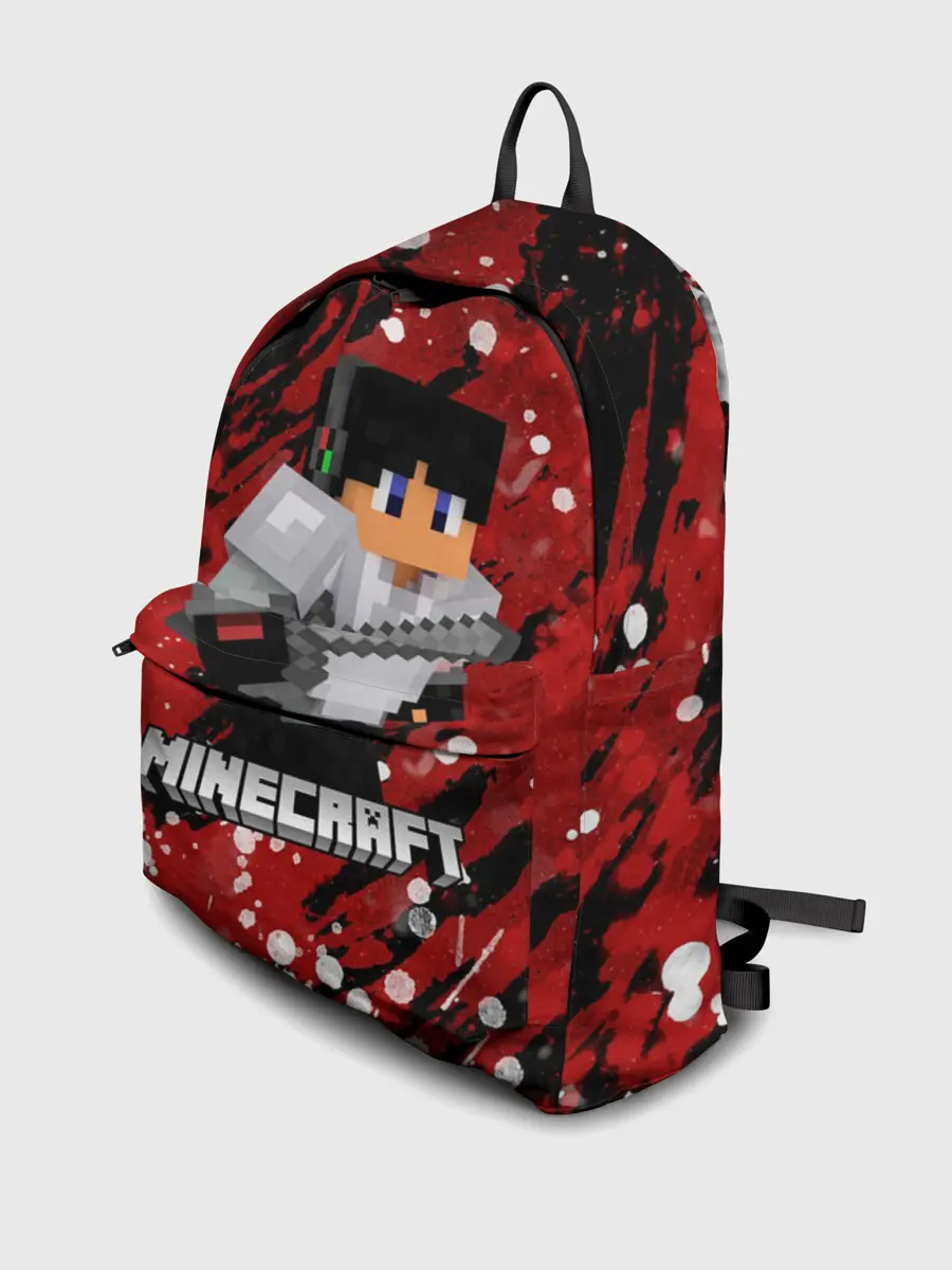 Рюкзак джинсовый / Minecraft / Майнкрафт