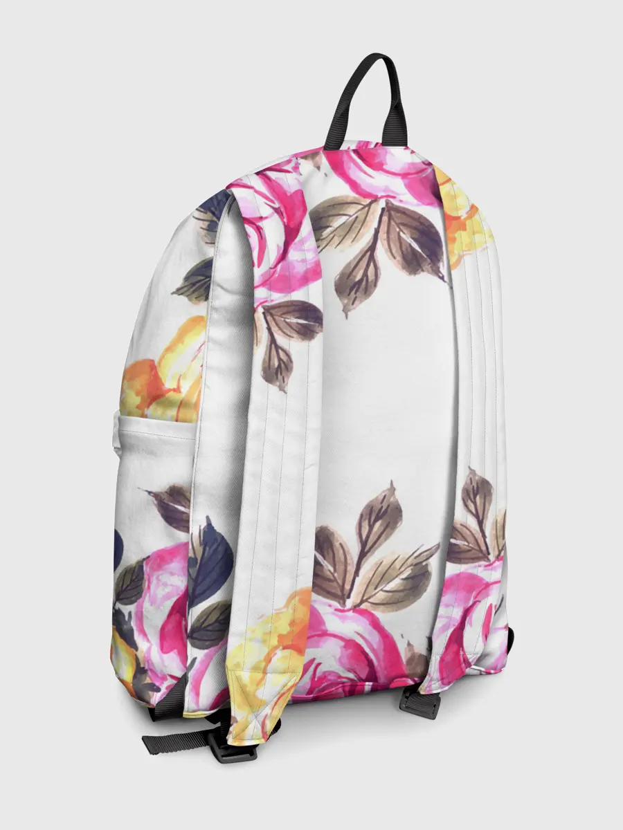 Рюкзак джинсовый / Розы