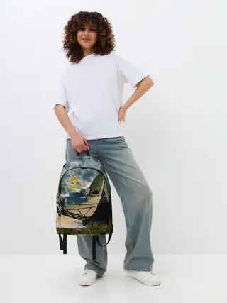 Рюкзак джинсовый / Войска связи