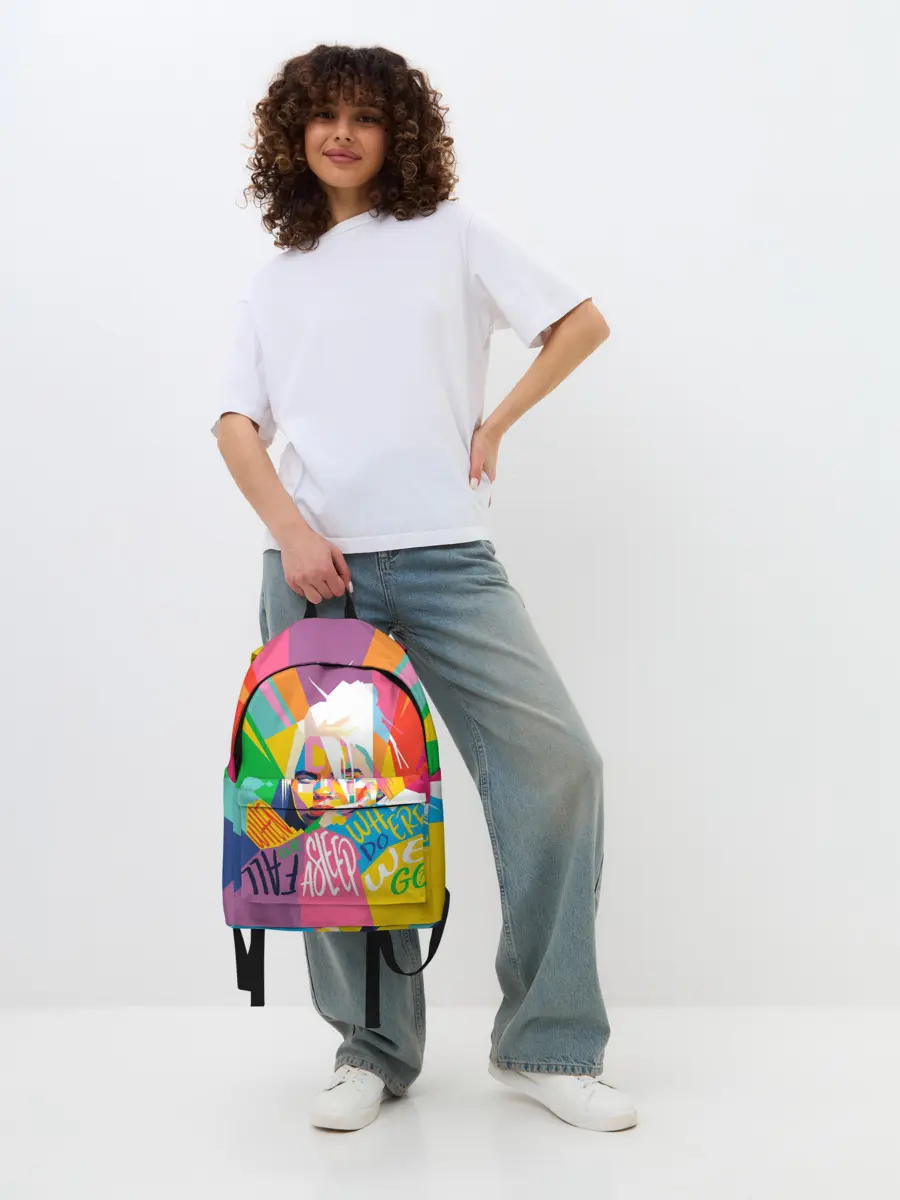 Рюкзак джинсовый / BILLIE EILISH