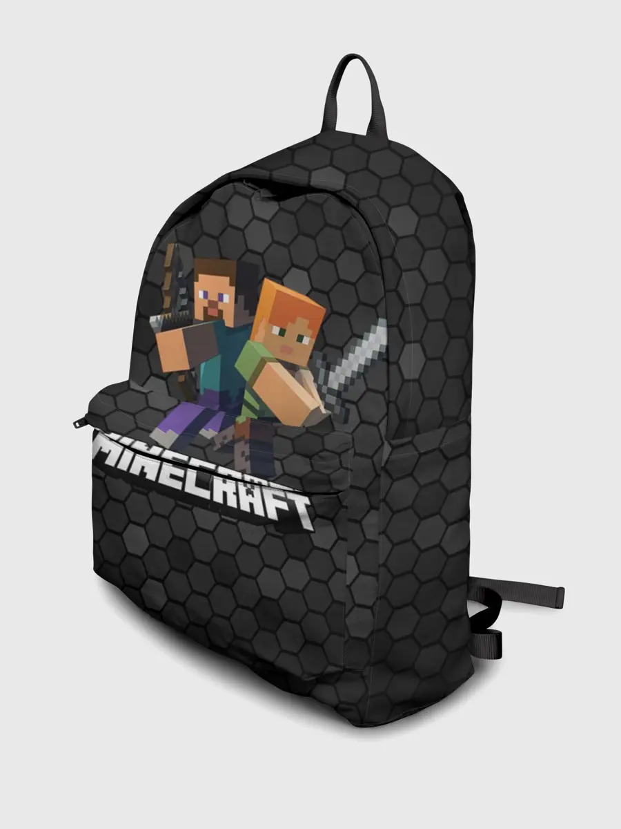 Рюкзак джинсовый / Minecraft / Майнкрафт