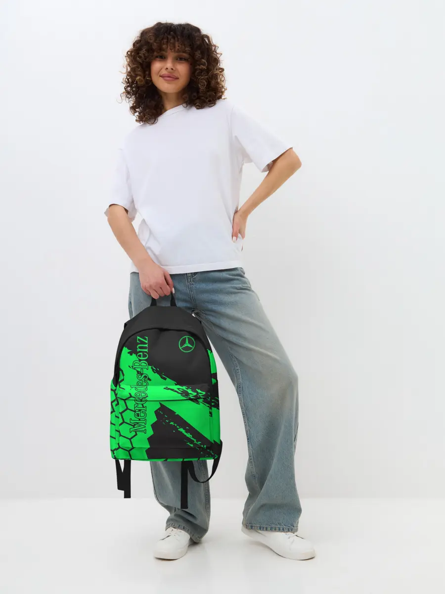 Рюкзак джинсовый / Mercedes-Benz