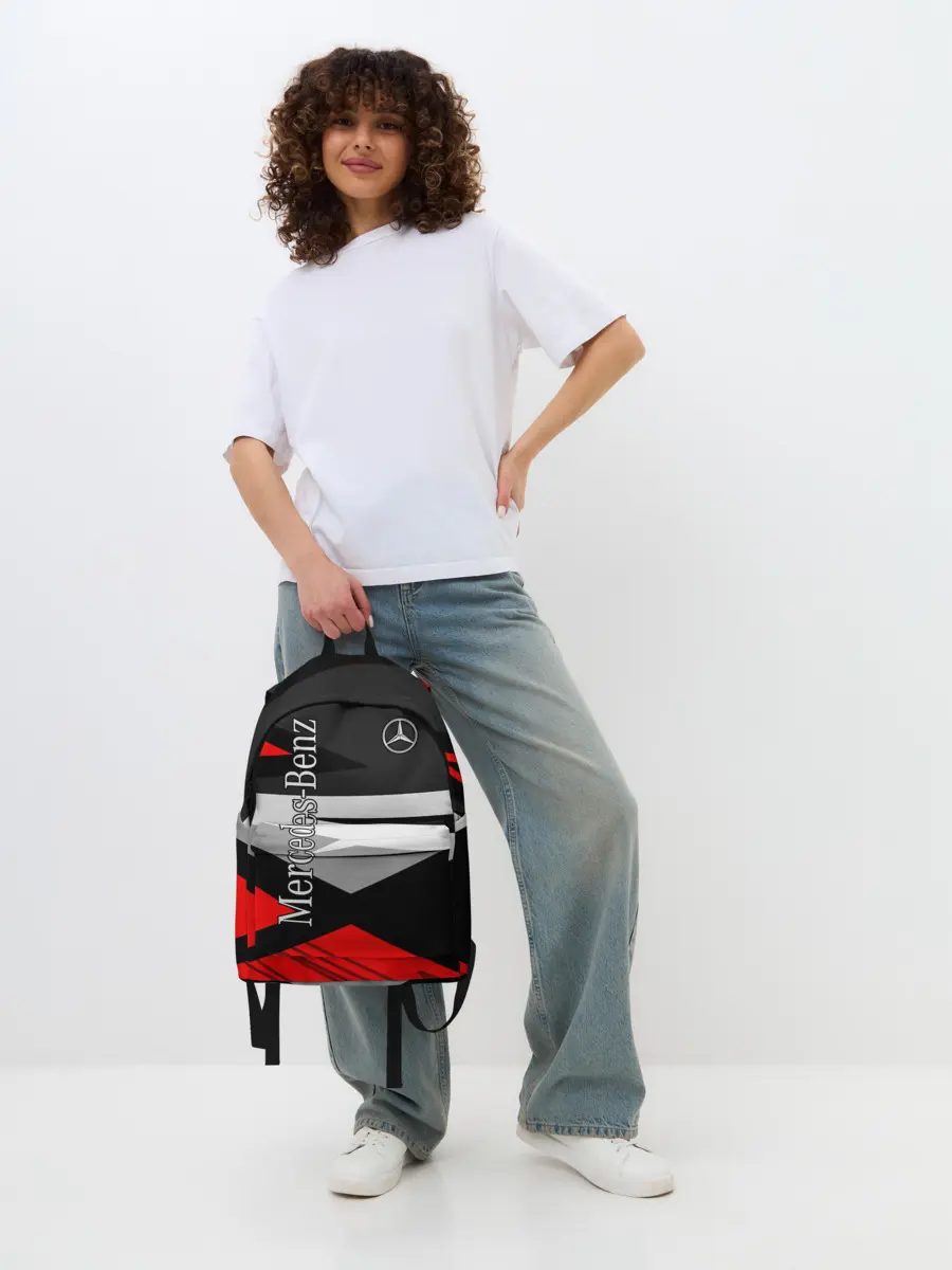 Рюкзак джинсовый / Mercedes-Benz