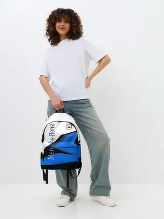 Рюкзак джинсовый / Mercedes-Benz