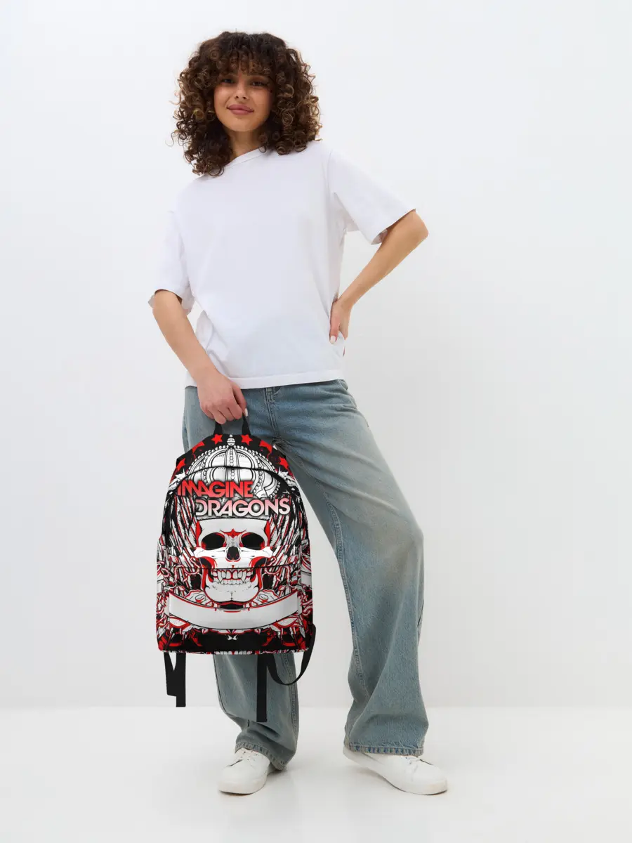 Рюкзак джинсовый / Imagine Dragons