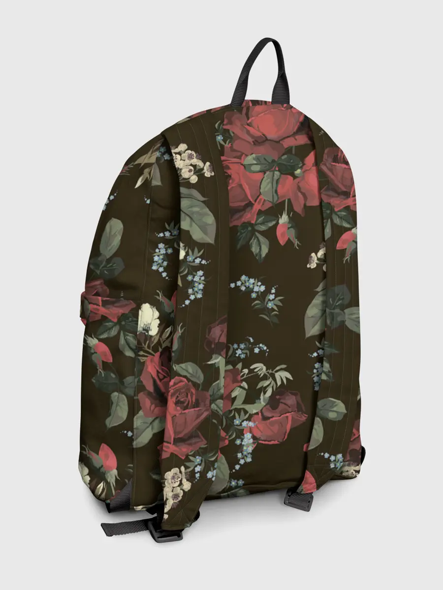 Рюкзак джинсовый / Букет роз