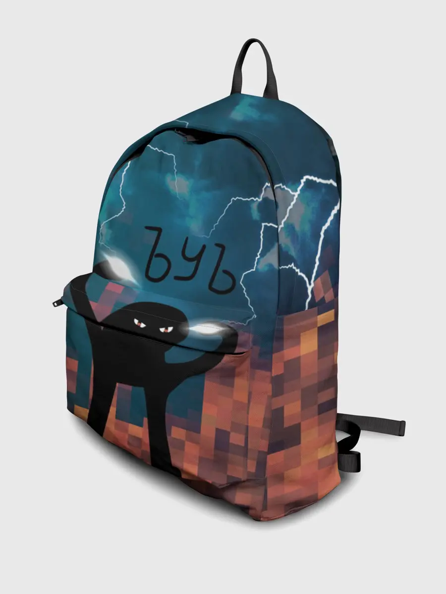 Рюкзак джинсовый / ЪУЪ Молнии