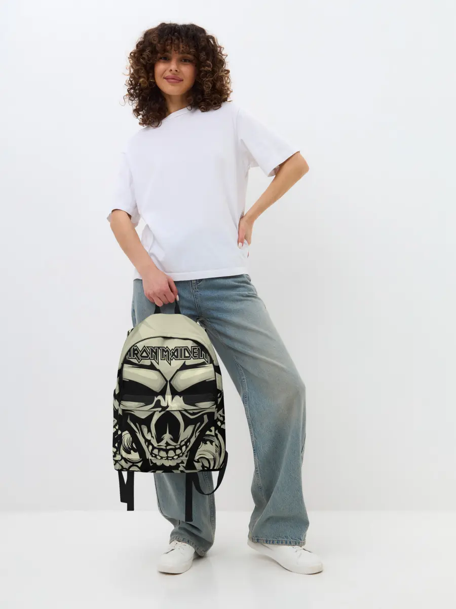 Рюкзак джинсовый / Iron Maiden