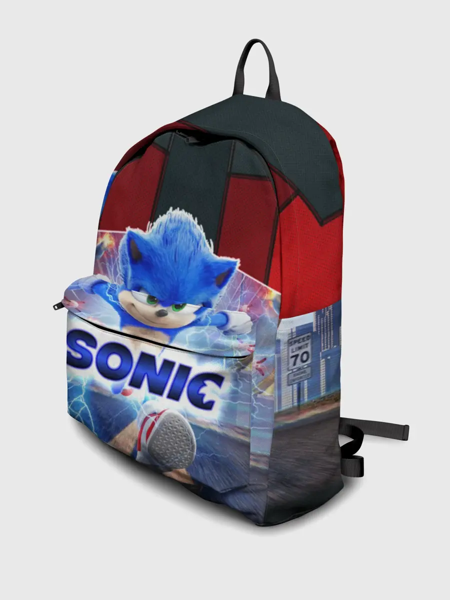 Рюкзак джинсовый / Соник 2020