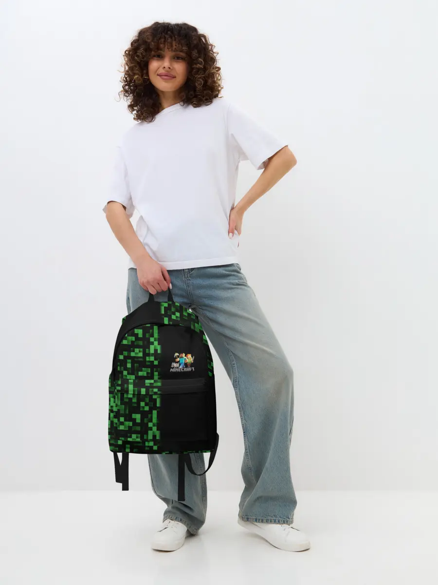 Рюкзак джинсовый / MINECRAFT