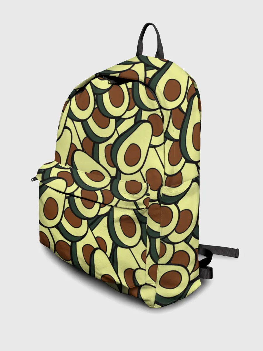 Рюкзак джинсовый / Авокадо