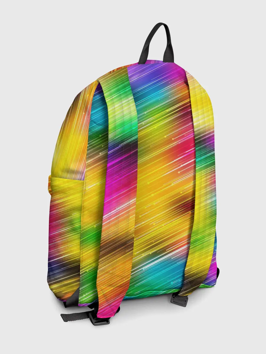 Рюкзак джинсовый / Радужный звездопад