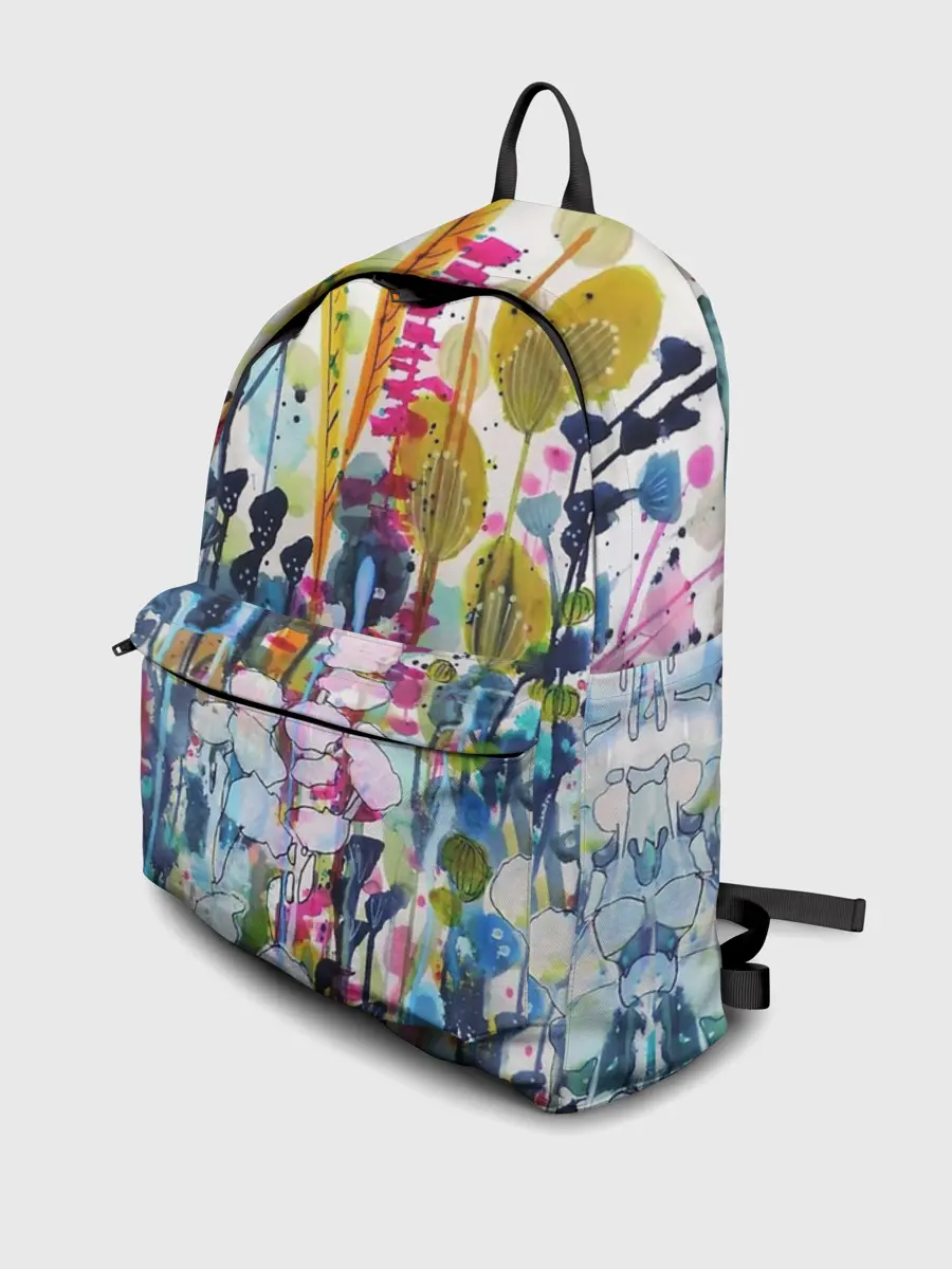 Рюкзак джинсовый / Watercolor Flowers