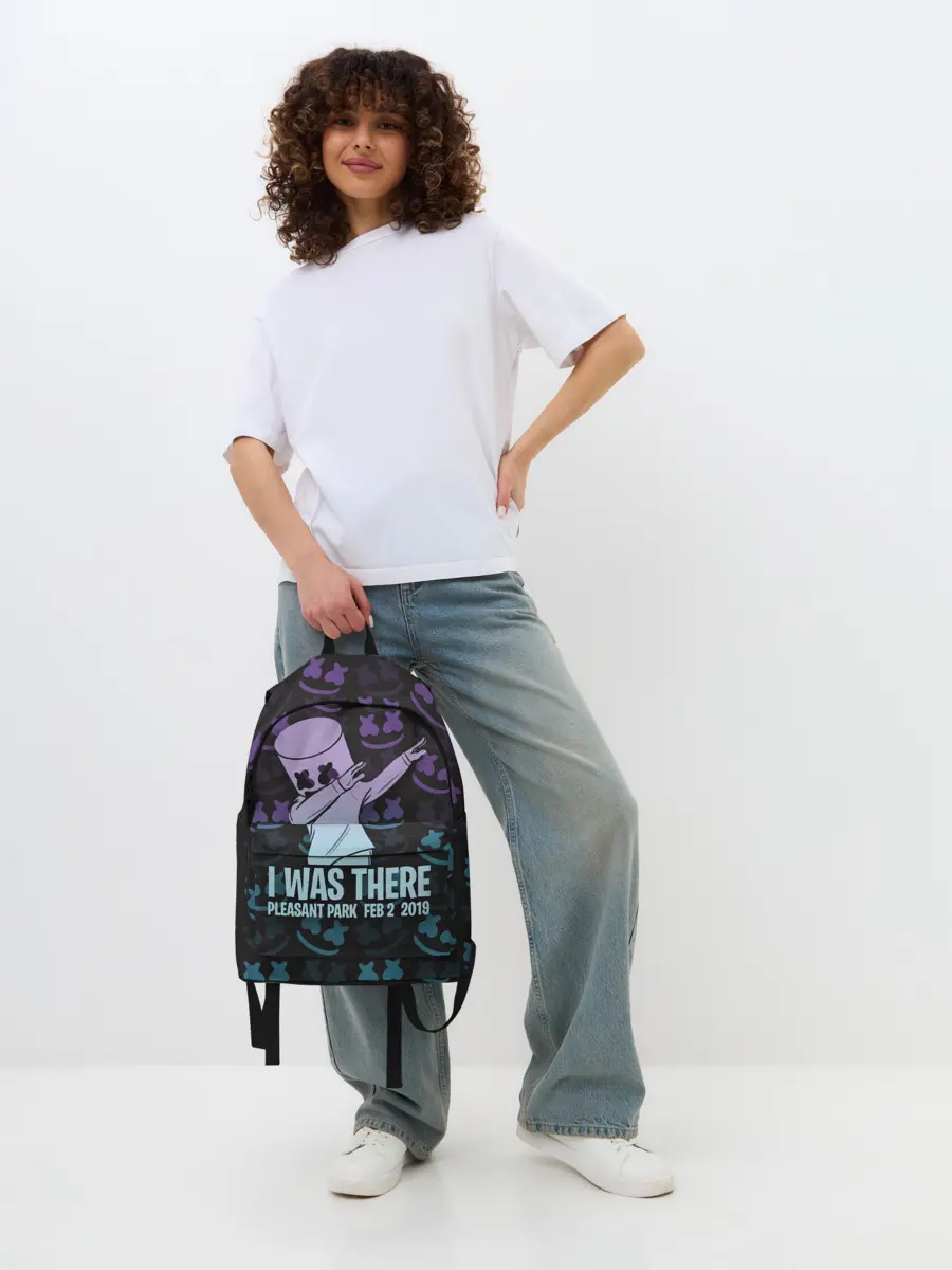 Рюкзак джинсовый / Fortnite,Marshmello