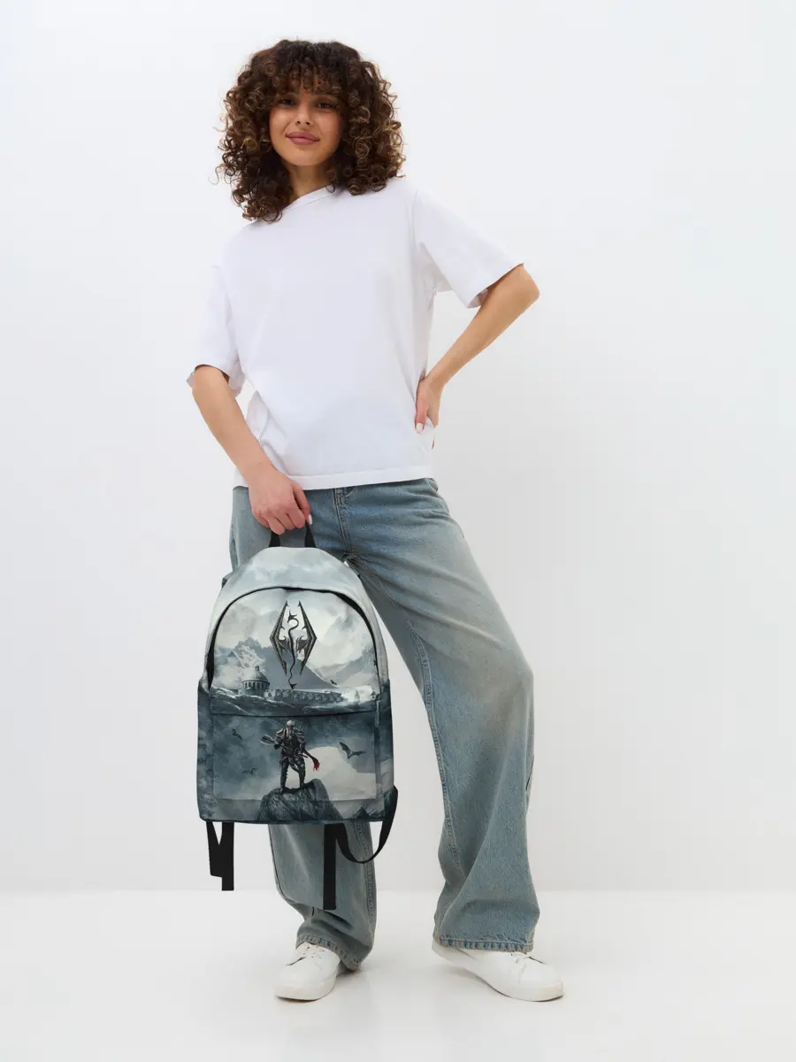 Рюкзак джинсовый / Skyrim Warrior