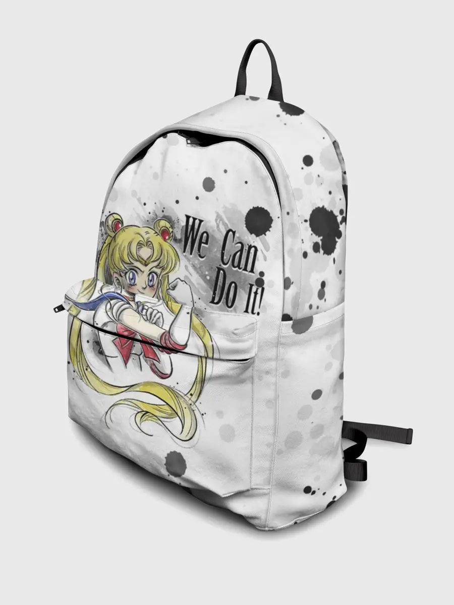 Рюкзак джинсовый / Sailor Moon. We can do it!