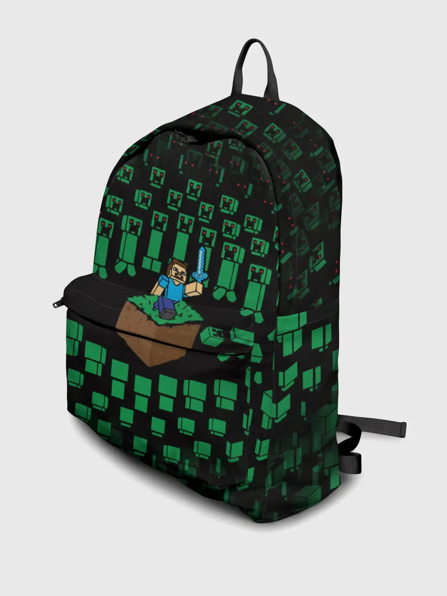 Рюкзак джинсовый / MINECRAFT