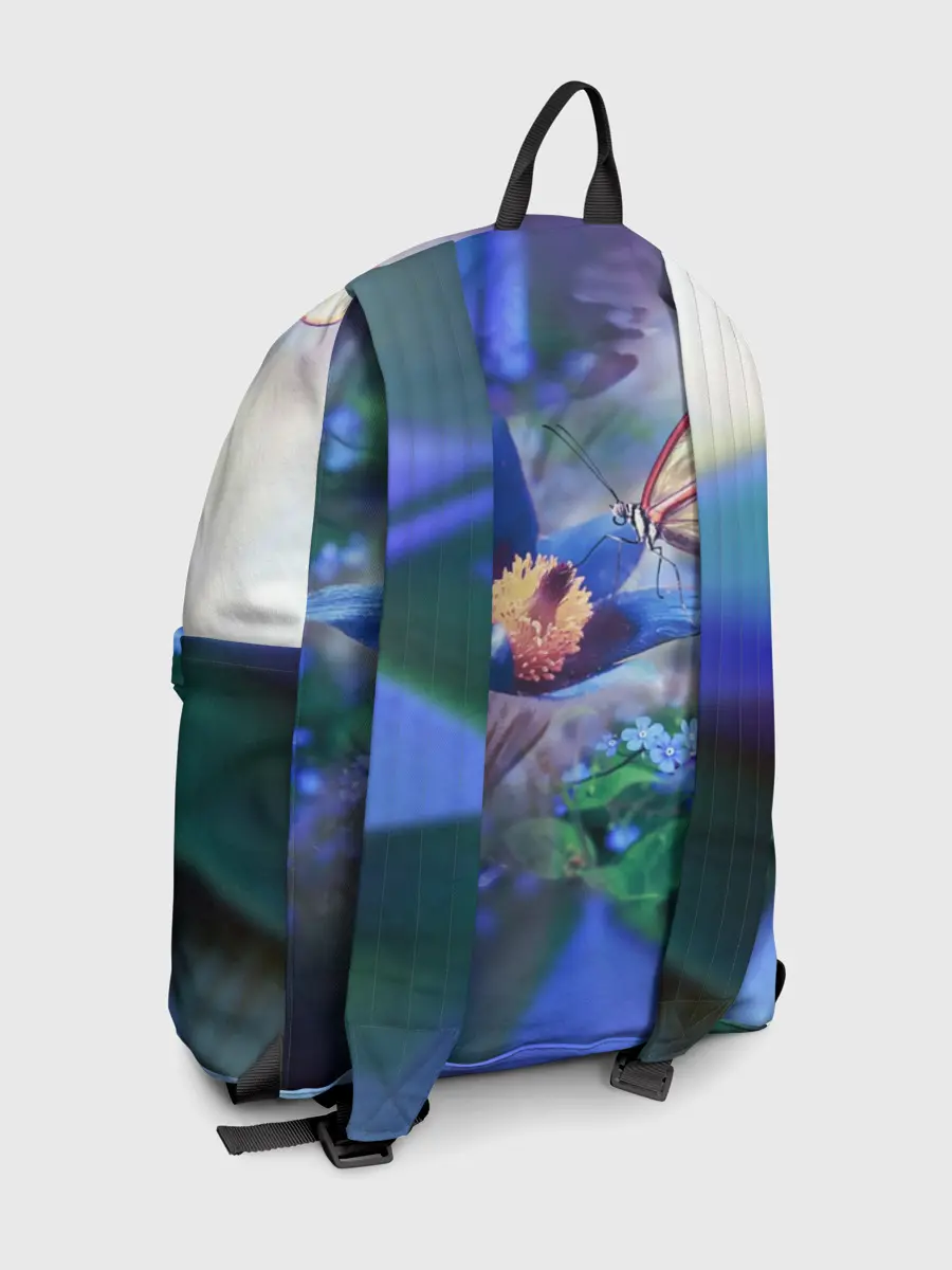 Рюкзак джинсовый / Бабочка