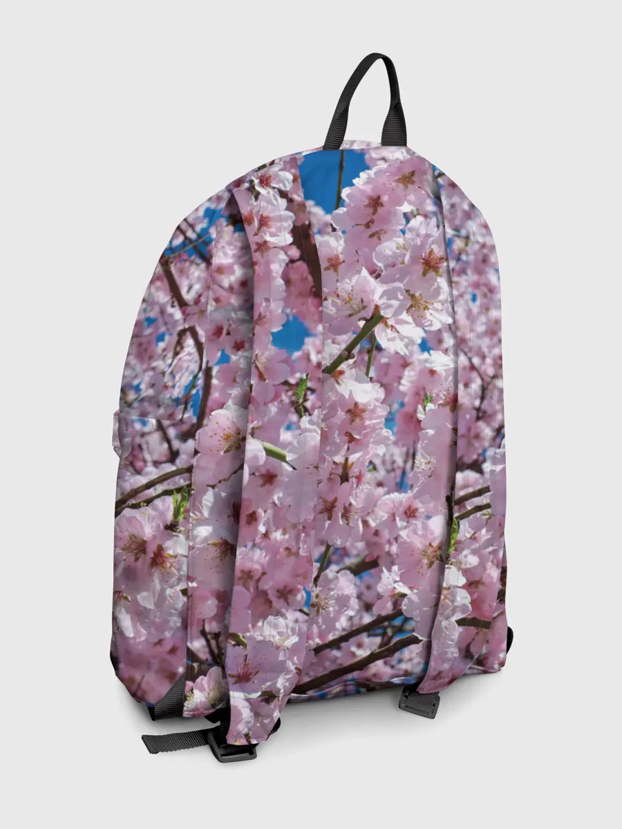 Рюкзак джинсовый / Цветущая Сакура