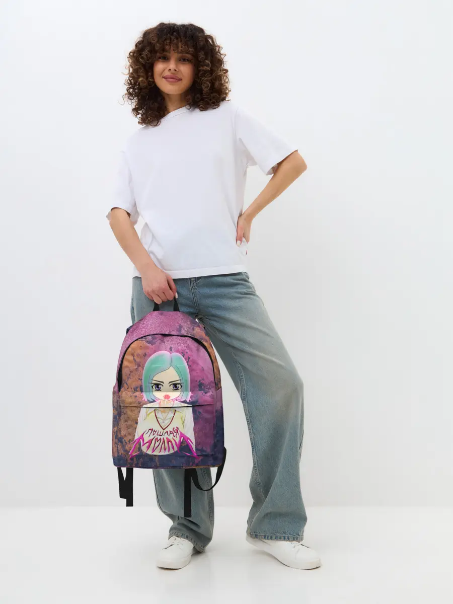 Рюкзак джинсовый / Пошлая Молли Арт