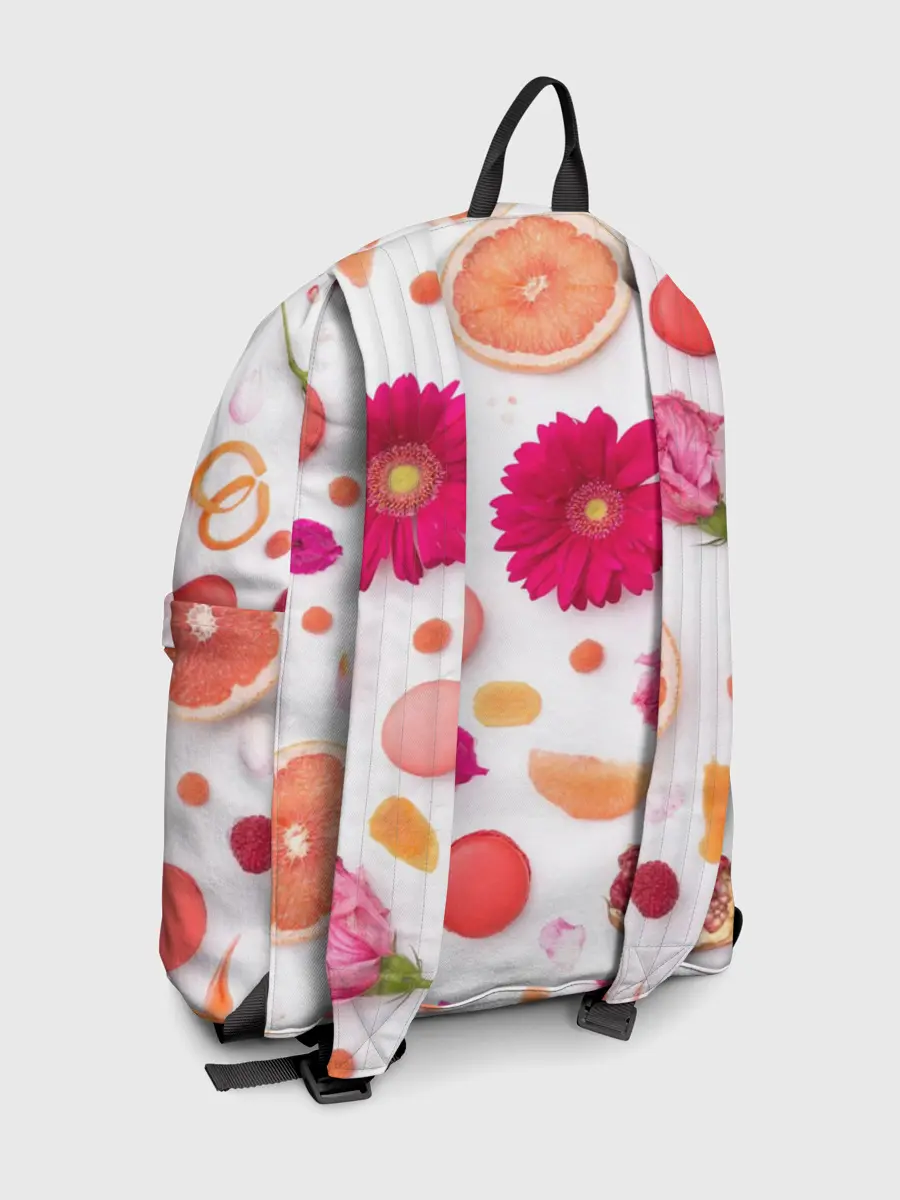 Рюкзак джинсовый / Фрукты