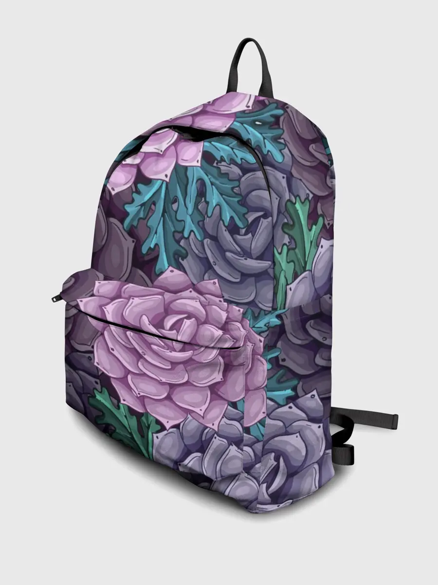 Рюкзак джинсовый / Цветы