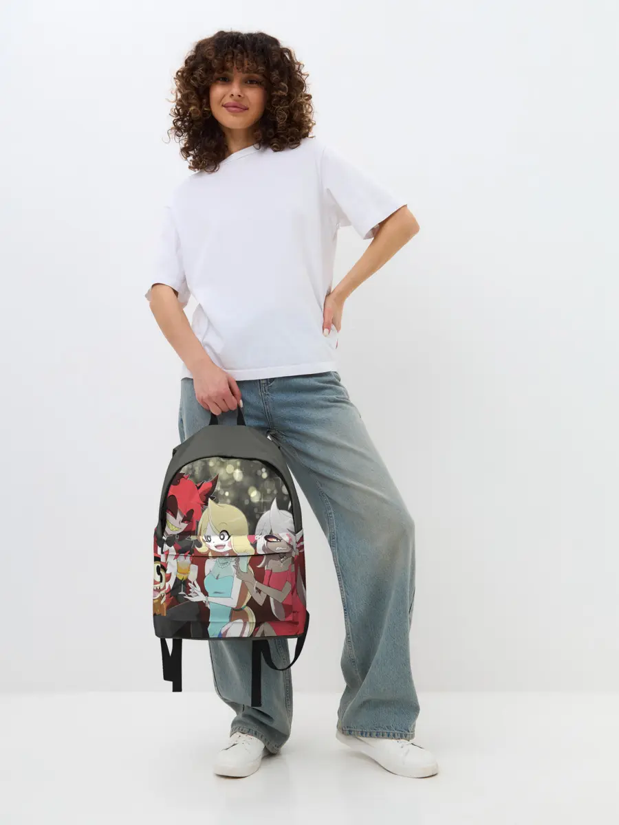 Рюкзак джинсовый / ОТЕЛЬ ХАЗБИН