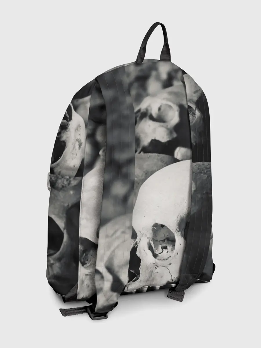 Рюкзак джинсовый / ЧЕРЕПА