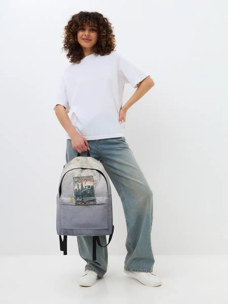 Рюкзак джинсовый / Welcome to New York
