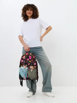 Рюкзак джинсовый / BTS: пейринг ВиГуки