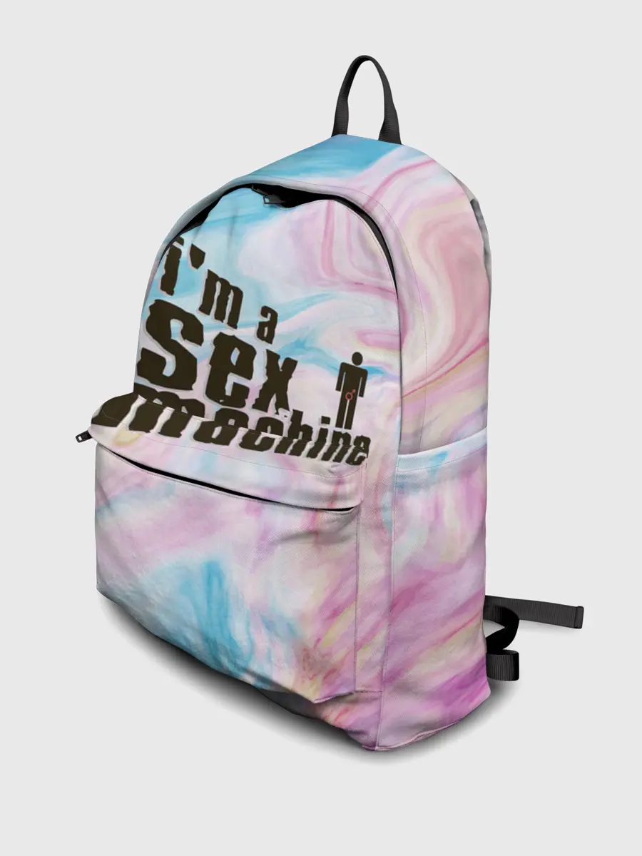 Рюкзак джинсовый / Я СЕКС МАШИНА | SEX MACHINE